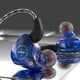 thumbnail image 4 of Auriculares con cable Portátil 96dB TPE Gancho de la oreja en la oreja Auriculares Cantando Voz Llamada Ejercicio Auricular con Micrófono Azul Inevent EL022393-02B, 4 of 7