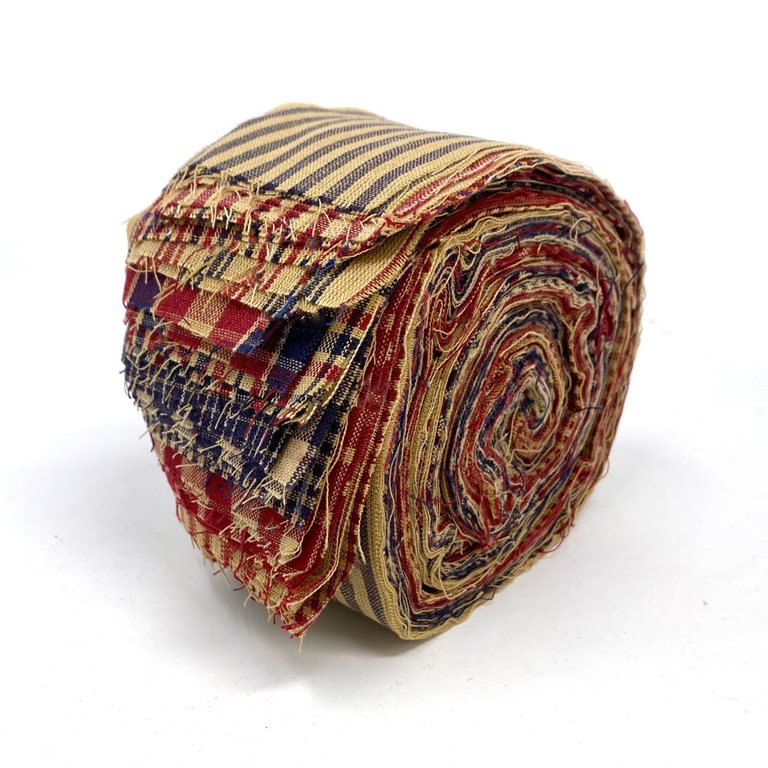 22 Vintage Christmas Homespun 100% Cotton Fabric 2.5 X 44 Precut Jelly  Roll by JCS