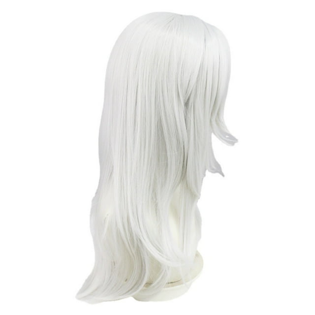 Peluca para cosplay Genshins Impacts Cynos, pelo sintético, 60 cm
