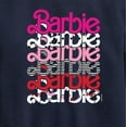 thumbnail image 3 of Barbie - Stacked Barbie Vday - Toddler And Youth Crewneck Fleece Sweatshirt, 3 of 5
