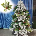 thumbnail image 1 of Maoww 6 Pack 3 Style Artificial Christmas Picks Assorted Christmas Tree Ornaments Festival Tree Branch Pendant Decorations Multi-material Combination, 1 of 8