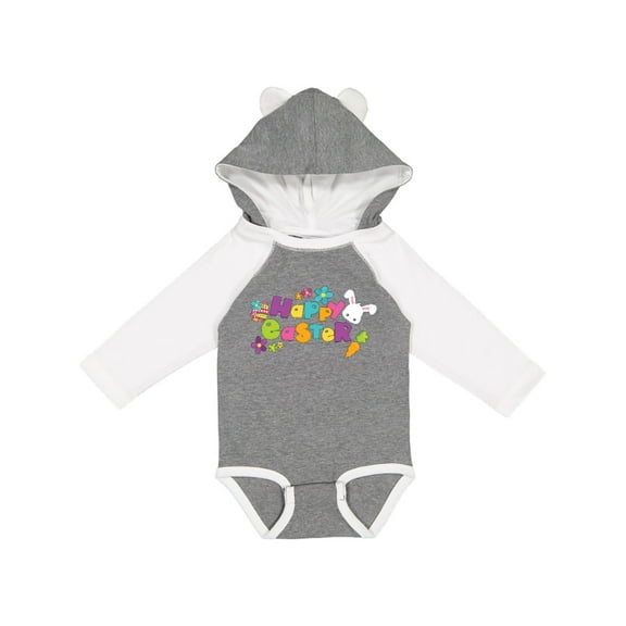 Inktastic Happy Easter Boys or Girls Long Sleeve Baby Bodysuit
