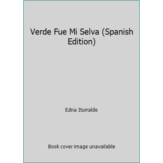 Pre-Owned Verde Fue Mi Selva