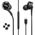 thumbnail image 4 of Adaptive Fast Wall Charger Type C Cable & AKG USB C Earbuds Headphones for Realme 6 {1x Wall Adapter + 1x Cable + 1x Earbuds}, 4 of 5