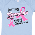 thumbnail image 4 of Inktastic For My Grandma-Breast Cancer Awareness Boys or Girls Baby Bodysuit, 4 of 5