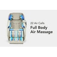 thumbnail image 6 of AmaMedic Q7 Zero Gravity Massage Chair Reclined Massage for Adults with Fixed Massage Rollers, Brown, 6 of 18