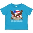 thumbnail image 3 of Inktastic Memorial Day- Never Forget Our Heroes- Bald Eagle Boys or Girls Baby T-Shirt, 3 of 5