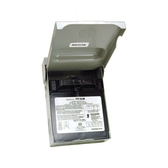 G.E. TF30RCP 30amp Outdoor Fusible Air Conditioner Disconnect