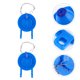 thumbnail image 1 of SKISUNO 2Ud Flappers Para Inodoro De PVC Azul Reemplazo Sin Necesidad De Herramientas, 1 of 7
