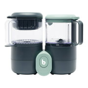 BabyMoov 4-in-1 Duo Meal Station Lite Food Processor - Blue with Green Trim