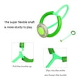 thumbnail image 2 of Graflsoa LED Flashing Skip Ball with Foot Ring for Kids - Fun Indoor/Outdoor Exercise Toy, Eco-Friendly, Ankle Protection, Ages 4+ (Red), 2 of 7
