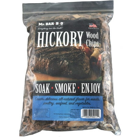 Mr. Bar-B-Q Hickory Wood Smoking Chips, 2-Pack