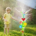 thumbnail image 2 of Water Spray Toy Outdoor Sprinkler Splash Game Summer Swimming Pool Kids Fun Gift, 2 of 7