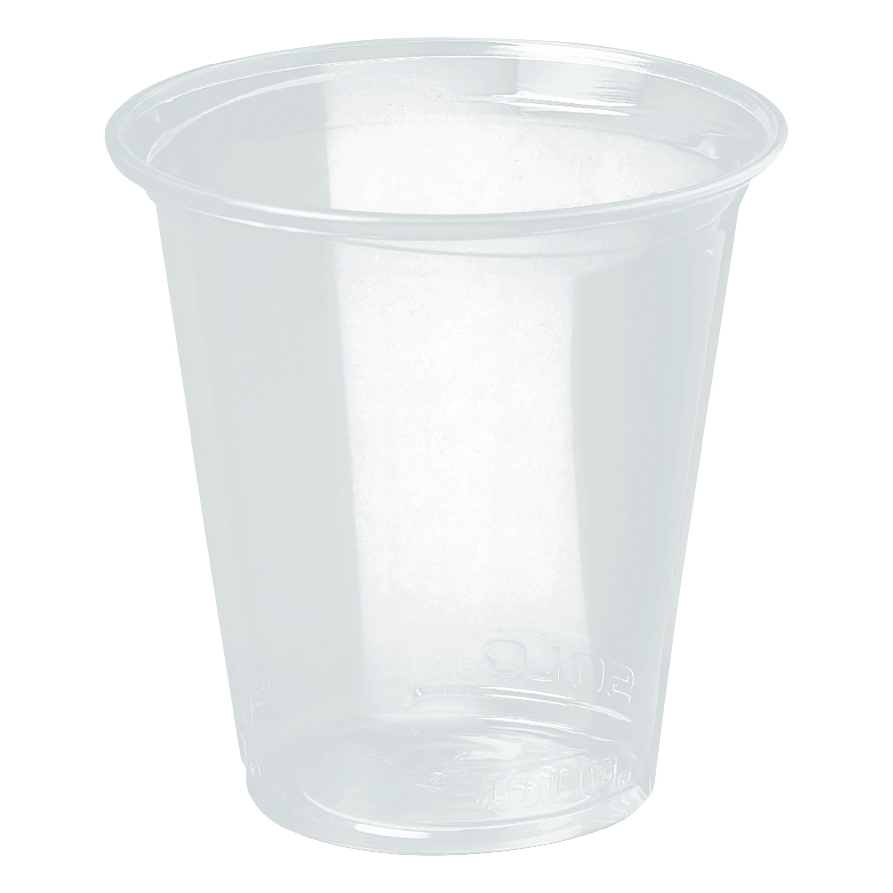 SOLO Cup Company Reveal Plastic Cold Cups, 12 oz, Clear, 50/Sleeve, 20