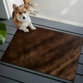 thumbnail image 5 of Dark Brown Wood Grain Washable Area Rug 2 x 3 ft Vintage Farmhouse Ombre Wood Texture, Soft Non Slip Rugs Stain Repellent Indoor Felt Carpet for Living Dining Room Bedroom Home Office, 5 of 9