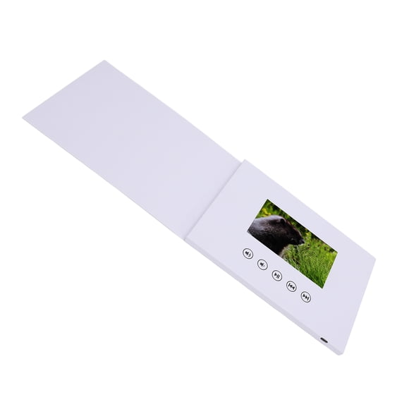 Brochure Vidéo, Carte de Vœux Vidéo Type C 720P HD Largement pour Anniversaire