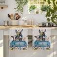 thumbnail image 4 of Vintage Animals Flowers Kitchen Towels Set of 1, Spring Floral Elegant Pastoral Retro Absorbent Dish Towels for Kitchen, Microfiber Hand Towel, Quick Drying Tea Towel for Cleaning Dishcloths, 4 of 7
