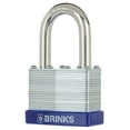 thumbnail image 3 of Brinks Laminated Steel Padlock 50mm Body with 1- 1/2 inch Boron Shackle, 3 of 12