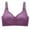 Purple, variant on Darzheoy Women Fashion Bra Wire Free Underwear One-Piece Bra Everyday Underwear Bras for Women S