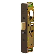 Adams Rite 4900-26-101-313 Heavy Duty Deadlatch Flat Faceplate 31/32 In Backset 4-5/8 In Flat Mortised Strike RH or LHR Dark Bronze Anodized