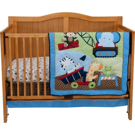 Riegel Under Construction 3 Piece Crib Bedding Set