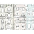 thumbnail image 3 of Straatsma, Leah 14x12 Black Modern Framed Museum Art Print Titled - Pastel Paris, 3 of 5