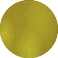 thumbnail image 1 of Ahgly Company Machine Washable Indoor Round Transitional Yellow Area Rugs, 4' Round, 1 of 7