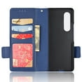 thumbnail image 6 of for Samsung Galaxy Z Fold 4 Wallet Case with RFID Blocking Credit Card Holder, Lichee Patterned Luxury PU Leather Folio Flip Kickstand Protective Shockproof Cover Women Men Phone Case,Darkblue, 6 of 9