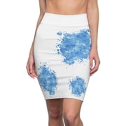 Blue Splash Pet Fashionista Pencil Skirt