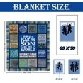 thumbnail image 5 of Grandson Gifts from Grandma, Grandson Gifts Blanket, Birthday Gifts for Grandson, Grandson Gift Ideas for Birthday, Gifts for Grandson, Grandson Graduation Gifts Throw Blanket 60"X50", 5 of 5