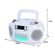 thumbnail image 4 of Reproductor de CD Boombox HPlay GC09 para niños con carga superior Bluetooth, color blanco, 4 of 6
