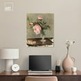 thumbnail image 3 of Berthe Morisot - Peonies Canvas Vintage Farmhouse Wall Art by Art Remedy, Gallery Wrapped, 20" x 24", 3 of 7