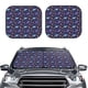 thumbnail image 2 of Fotbe Cute Shark Juego de 2 Piezas de Parasoles para Parabrisas | Bloqueador Solar para Auto | Accesorios Plegables para Protección Solar Interior-Small, 2 of 6