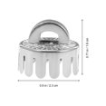 thumbnail image 2 of LOLIPPYY 10pcs Ornament Replacement Caps Plastic Golden DIY for Ornament Balls, 2 of 8