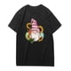 thumbnail image 3 of Camiseta de todos los días para hombre Camiseta de manga corta suelta informal con estampado de Pascua Pompotops  oipoqjl31318, 3 of 4