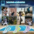 thumbnail image 6 of Bolognifi Men's High Top Basketball Shoes Enhance Ankle Support and Non Slip Rubber Soles, 6 of 6