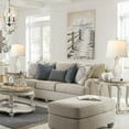 thumbnail image 3 of Partphoner 26" Tall Set of 2 Farmhouse Living Room Table Lamps with USB C+A Fast Charging Ports, 3 of 9