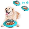thumbnail image 2 of Juguetes interactivos para perros, pelotas de golosinas para perros, juguetes dispensadores de comida para perros, perros de tamaño mediano que persiguen y juegan (azul), 2 of 5