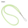 thumbnail image 1 of Rhinestone Bling Crystal Retractable Card Holder Lanyard Key Necklace Mobile Phone Hanging Rope Neck Strap Green, 1 of 6