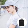 thumbnail image 4 of unbranded Travel Hat Case Negro Para Protección De Gorras Con Rígido Y Asa Cómoda, 4 of 8