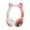 Orange, variant on Hwkond Gaming Headset Headworn Bluetooth Earphones Cute Glowing Ears Wireless Bluetooth Earphones Diamond Glowing Sports Earphones Up to 25% Off