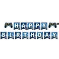 thumbnail image 3 of KEINXS Video Game Birthday Party Decorations Kits  Paper/Plastic Green  130 Count, 3 of 5