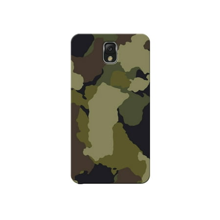 Samsung Cover Case Note 3 Army Military Olive Camo Phone Back Cover for Samsung Note 3 Camouflage Case By iCandy Products ()