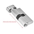 thumbnail image 2 of 65mm Copper Single Open Lock Cylinder Wooden Bedroom Door Lock Cylinder with Keys, 2 of 3
