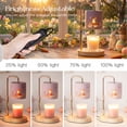 thumbnail image 6 of Sziqiqi Pink Easter Bunny Wax Warmer Lamp with Timer Dimmable Light: Adjustable Height Flameless Candle Melter for Spring Home Decor Gift for Women, 6 of 7