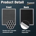 thumbnail image 3 of Filtro de repuesto Funmit B-Roan Range Hood, 27 x 22 cm, paquete de 2, 3 of 6