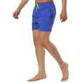 thumbnail image 4 of Unique Bargains Men's Summer Casual Beach Drawstring Mesh Lining Board Shorts 32 Blue, 4 of 6