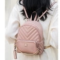thumbnail image 4 of Victoria's Secret VS v Patrón De Cuero Pequeña Mochila Remache Cadena Decoración Mini Mujer Casual Bolsa Escolar, 4 of 4