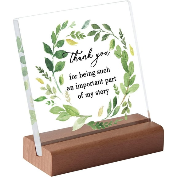 Teacher Gift Acrylic Plaque, Plaque with Wooden Stand, Meaningful Acrylic Sign Plaque Gift, Rainbow Teacher Gift, Appreciation Gifts for Women Teachers, Thank You Gift, Teacher's Day Gift