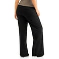 thumbnail image 3 of Oh! Mamma Maternity Women's Wide Leg Career Pant with Full Panel (Women's & Women's Plus), 3 of 3
